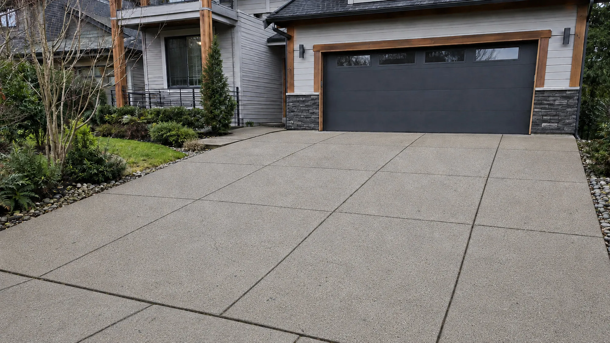 Driveway & Walkway — after